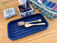 Porte-éponge de cuisine porte-savon Silicone évier organisateur plateau tapis robinet tapis