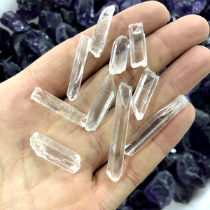 ควอตซ์ใสธรรมชาติแบบขายส่ง หินดิบทรงหอก - Product Image 5