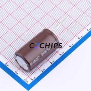 Condensateur électrolytique en aluminium à montage traversant DHG400M127N320S1AA, montage traversant, D18xL32mm 120uF 20% 400V 1.72A-100kHz - Product Image 2