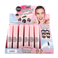 Crème coiffante botanique personnalisée avec logo, crème coiffante naturelle longue durée pour salon et usage quotidien