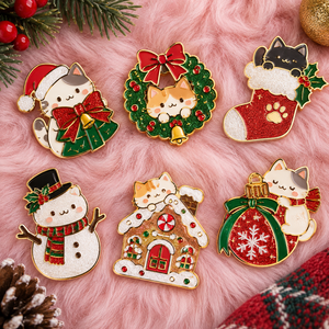 Pin Esmaltado Navideño <span class=keywords><strong>de</strong></span> Metal Dorado con Diseño <span class=keywords><strong>de</strong></span> Muñeco <span class=keywords><strong>de</strong></span> Nieve Adorable con Árbol y Caja <span class=keywords><strong>de</strong></span> Regalo, Pin <span class=keywords><strong>de</strong></span> Solapa <span class=keywords><strong>de</strong></span> Dibujos Animados para Decoración <span class=keywords><strong>de</strong></span> Ropa Festiva - Product Image 2