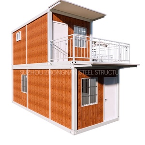 עלות נמוכה 2 3 חדרי שינה ערכה אורח מודולרי נייד מודרני נייד חי קטן מיכל חי פרפאב בית עם חדר אמבטיה - Product Image 4