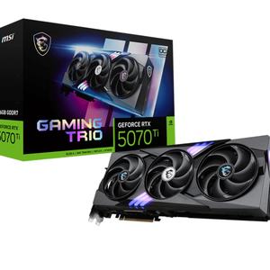การ์ดจอ Geforce RTX 5070 Ti 16G, การ์ดจอเล่นเกม Trio OC PLUS พร้อม GDDR7 16GB มาใหม่ - Product Image 5