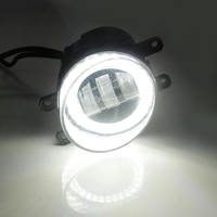 Feu de brouillard à LED bicolore pour Toyota Corolla RAV4 Highlander Vios Tundra Yaris Prius Camry feu de brouillard à LED avec Angel Eye