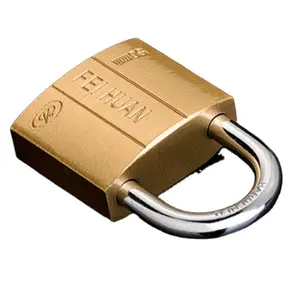Factory cheap high quality safety brass spray paint atom iron key iron padlock iron lock