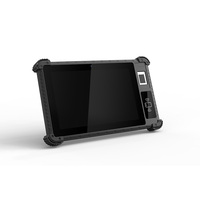 Tablet Tangguh IP65 8 Inci Android 13 MTK Quad Core 4G NFC GPS Pemindai Sidik Jari Industrial