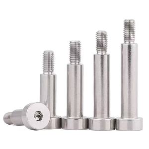 Vis à épaule <span class=keywords><strong>Honoble</strong></span> en acier inoxydable M20 métrique/pouce, classes 4.8 et 6.8, finition brute, fixations à filetage standard - Product Image 5