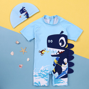 <span class=keywords><strong>Maillot</strong></span> <span class=keywords><strong>de</strong></span> <span class=keywords><strong>bain</strong></span> une pièce pour garçons, motif dessin animé, séchage rapide, protection solaire, en polyester, tailles L/M/S, coupe carrée, pour la plage - Product Image 5