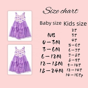 Robe Athleisure Fille DH ODM Imprimé Nœud Lavande Jupe en Tulle Superposée Violette Robe de Tennis Coquette pour Enfants Tenue de <span class=keywords><strong>Jardin</strong></span> - Product Image 3