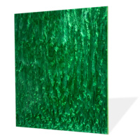 Plaque acrylique nacre 3mm avec service de découpe, recyclable, pour publicité, 1040x620mm