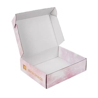 Boîtes d'expédition personnalisées en forme d'avion, vente directe d'usine, vente chaude, 24x24x9cm, pour l'expédition et le shopping