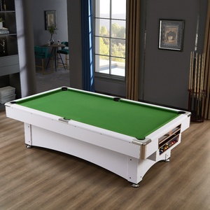 Mesa de billar americana de nueve bolas de madera barata de nuevo diseño, mesa de billar 3 en 1 de 9 pies con retorno automático de bolas - Product Image 3