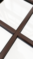 Ventana Abatible de Madera Sólida con Certificación NFRC, Doble Acristalamiento Low-E y Mosquitera, Ideal para Residencias de Lujo en EE. UU.