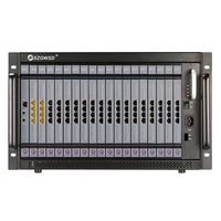 Fabricant Bureau Hôtel Système téléphonique PBX 32 lignes externes Système d'échange téléphonique Quad Channel Voice Mail PABX