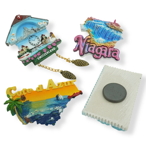 Imán de nevera de resina personalizado al por mayor <span class=keywords><strong>Barcelona</strong></span> Palau City Country diseño 3D resina polivinílica pegatina de recuerdo turístico - Product Image 6