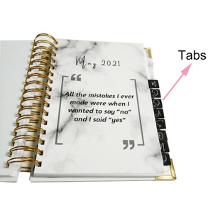 Muestra Gratuita, ODM/OEM, Diario de Estudio Bíblico Personalizado en Espiral, Impresión de Cuadernos A4 A5 con Pestañas - Product Image 5