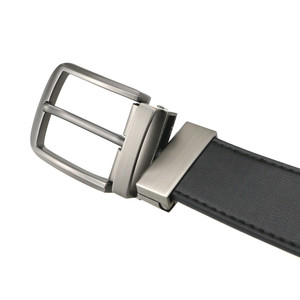 Lqbelt เข็มขัดผู้ชายแบบกลัดหัวเข็มขัดแบบกลับด้านได้เข็มขัดหนังสำหรับผู้ชายหมุนได้โลโก้ตามต้องการ - Product Image 3