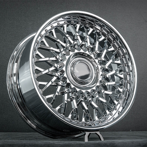 ล้อฟอร์จคุณภาพสูง โครเมียมเว้าลึก สำหรับรถยนต์ OEM 5x112 5x114.3 5x120 ขนาด 18 19 20 21 22 นิ้ว 5 รู - Product Image 1