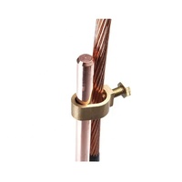 Pince/clip de type A applicable aux tiges de terre pour le système de mise à la terre de protection contre la foudre
