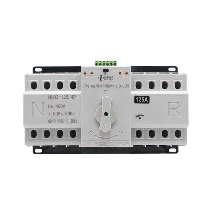 Intelligent Automatic Generator Transfer Switch Single Phase Power Changeover Switch Ats Controller