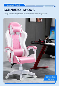 Office Computer Free <strong>Customize</strong> Embroidery Logo Led Rgb Fantech Respawn <strong>Gaming</strong> <strong>Chair</strong> With Back and Neck Support - Product Image 5