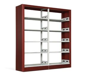 Metal <b>Book</b> Rack University Bookshelves Modern Iron <b>School</b> Library Furniture for Home Office Commercial With Back Freestanding - Product Image 4