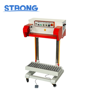 เครื่องซีลถุงพลาสติกแบบต่อเนื่อง รุ่น QLF-700A เครื่องซีลแบบสายพานต่อเนื่องสำหรับถุงหนา ถุงข้าว - Product Image 1