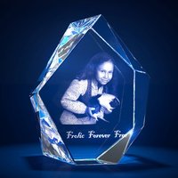 Vente en gros de récompenses en cristal K9 transparent fantaisie gravées au laser 3D