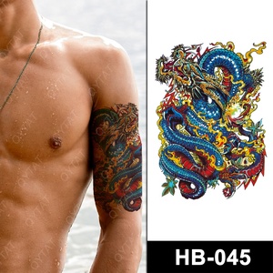 Commercio all'ingrosso QYTAT Braccio Impermeabile Temporaneo Corpo Autoadesivo Del Tatuaggio Del Drago - Product Image 2