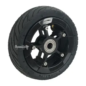 2024 Sunmate New Arrivals 5 6 7 8 9 10 inch all terrain wear resisting cost-effective scooter skateboard inflatable rubber wheel