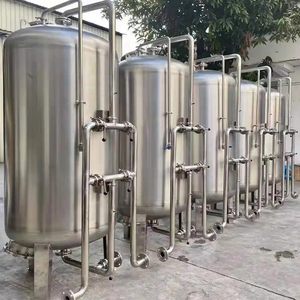 เครื่องกรองน้ำอุตสาหกรรมสแตนเลส ใช้ถ่านกัมมันต์และทรายควอตซ์ พร้อมปั๊ม รับประกัน 1 ปี สำหรับบำบัดน้ำ - Product Image 6