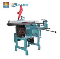 Mesin Pertukangan Kayu Multifungsi Gergaji Planer Bor Thicknesser Pengasah Motor Kombinasi Multifungsi 2.2kw 4200 RPM