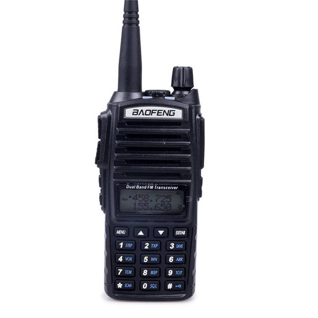 For KD1230 Two Way Radio 5W Output Power Dual Band Long Range Walkie-Talkie with Dust Prevention and 1000-1500mAh Battery