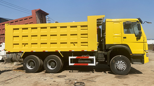 Camion benne HOWO 6x4 d'occasion prêt à être expédié, renforcé pour le transport de déchets de construction et de conteneurs de fret pour l'infrastructure - Product Image 3