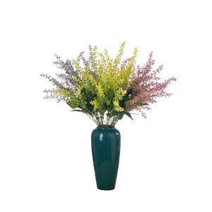 ดอกคาลลาฟลอรัล หญ้าพริกไทยประดิษฐ์ ก้านเดี่ยว พลาสติก ตกแต่งภายในบ้าน สีชมพู เหลือง ม่วง ช่อดอกไม้ผลไม้ป่า - Product Image 5