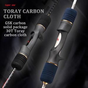 LUTAC <span class=keywords><strong>SEVEN</strong></span> SEAS 1 Section Fast Action XH Power Solid Carbon Fuji "A" Ring Slow Rock Abyssal Sea Inshore Sea Fishing Jigging Rod - Product Image 6