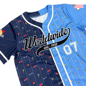 เสื้อเบสบอลวินเทจสำหรับทุกเพศเสื้อเบสบอลแนวสตรีทแวร์ - Product Image 3