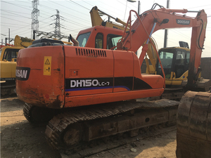 Excavatrice d'occasion DOOSAN 150LC-7, peinture d'origine, en promotion, à bas prix et de haute qualité, disponible en stock. - Product Image 2