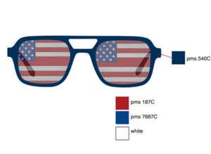 Солнцезащитные очки ROB106 с сертификатом CE, для Кубка мира по играм 2026 года в Северной Америке, оправа из переработанного экологически чистого материала - Product Image 6