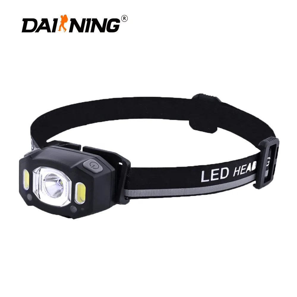 DAINING 2021 New COB Hot Selling Led Waterproof Headlamp Rechargeable