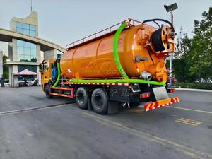 รถดูดฝุ่นแบบเจ็ท Dongfeng 6x4 22000 ลิตร ประหยัดต้นทุน พร้อมเครื่องยนต์เสริมและปั๊มคู่ สำหรับงานขุดลอกในเขตเทศบาล ส่งออกแอฟริกาและตะวันออกกลาง - Product Image 5