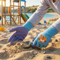Gants de protection pour enfants utilisés dans les aires de jeux extérieures, dans les vergers à fruits à cueillir soi-même et dans les vergers de pommes