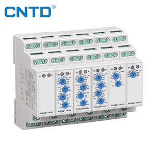 Трехфазное реле контроля напряжения CNTD CDV6/защита фазовой последовательности AC/DC100V-240V IP20 эпоксидный материал 45 Гц-65 Гц - Product Image 1