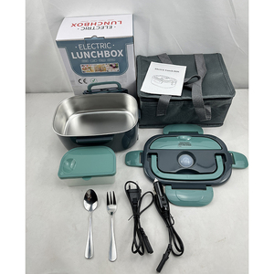 Lonchera Eléctrica Automática de Doble Uso, Calentador de Comida Portátil para Auto y Camión, Fácil de Transportar para el Hogar y el Trabajo KL01003 - Product Image 5