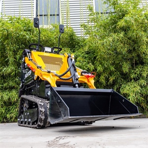 Minicargadora Ultraestrecha de 770 mm de Fábrica: Adaptadora para Martillo Rompedor y Pinza de Jardín Pequeña - Product Image 1