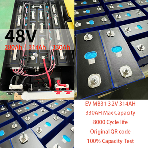 Baterías Prismáticas Ev 8000 Cycle 330ah 314ah Mb31 3.2v Lifepo4, Paquete de Baterías de Iones de Litio de 48v para Energía Solar Doméstica - Product Image 5