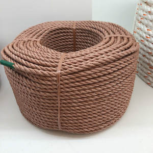 3 Strang Twisted Blue Farbe 10mm x 200m PP Mono filament Danline Poly steel Seil mit hoher Bruch festigkeit für Marine boote - Product Image 5