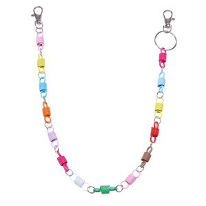 Colorful Double Layer Metal Pant <b>Chain</b> Zinc Alloy Hip Hop Waist <b>Chain</b> Unisex Daily Wear - Product Image 5