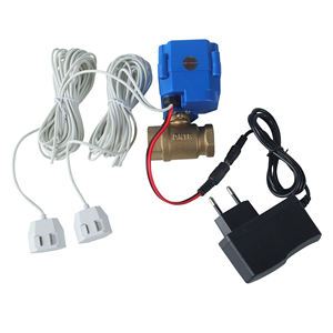 Valvola dell'acqua solenoide DN15 (1/2 pollici) sistema di rilevatore di perdite d'acqua intelligente e sensori d'acqua sensibili da 6 metri 2pc per perdite - Product Image 3