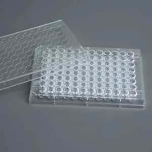 AMA Hot Sale Disposable Plastic Sterile TC Treated 96 Well Flat Bottom Clear Cell Tissue Culture Plates